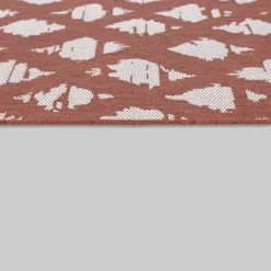 5' X 7' Diamond Outdoor Rug Orange - Threshold™ -Threshold Sales Store GUEST 0e0be517 30b0 4773 9963 6fe5b17e4463