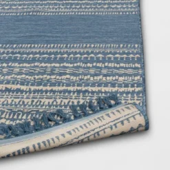5' X 7' Fringe Outdoor Rug Blue Striped - Threshold™ 5 5' X 7' Fringe Outdoor Rug Blue Striped - Threshold™ -Threshold Sales Store GUEST 1cbc17af 1b81 4e7f 8a04 c291c6c42d37