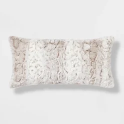 Snow Leopard Ombre Faux Fur Throw Pillow - Threshold™ 10 Snow Leopard Ombre Faux Fur Throw Pillow - Threshold™ -Threshold Sales Store GUEST 1e817be4 3c62 4c19 a8dd 3d56b4661eb3