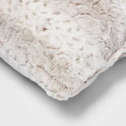 Snow Leopard Ombre Faux Fur Throw Pillow - Threshold™ 8 Snow Leopard Ombre Faux Fur Throw Pillow - Threshold™ -Threshold Sales Store GUEST 3736a0e8 d523 4b7d 8a08 9d54d4dfe9b9