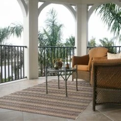 7' X 10' Lake Stripe Outdoor Rug Navy - Threshold™ -Threshold Sales Store GUEST 3ab2fec5 2115 41ab b002 93d2816345f7