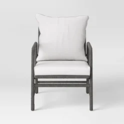 2pc Granby Padded Wicker Outdoor Patio Chairs, Club Chairs Gray - Threshold™ 8 2pc Granby Padded Wicker Outdoor Patio Chairs, Club Chairs Gray - Threshold™ -Threshold Sales Store GUEST 3ba891a6 622d 4fa9 823b 94a0435a9913