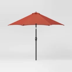 9'x9' Market Patio Umbrella - Black Pole - Threshold™ -Threshold Sales Store GUEST 4e13542d 5991 4506 8183 fa9e8493f02d