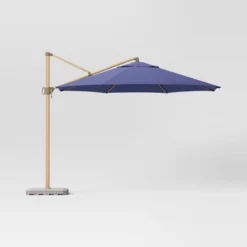 11'x11' Offset Patio Umbrella - Light Wood Pole - Threshold™ -Threshold Sales Store GUEST 544e7160 2f43 42b7 962e 5e64fe35ebc3
