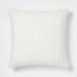 Oversized Textural Woven Throw Pillow Cream - Threshold™ 9 Oversized Textural Woven Throw Pillow Cream - Threshold™ -Threshold Sales Store GUEST 576d2931 2f98 4603 97e9 14cb8d27855b