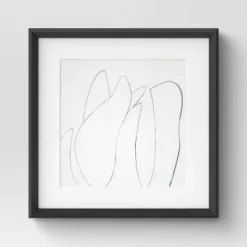 (Set Of 2) 24" X 24" Sketch Art Print Black/White - Threshold™ Designed With Studio McGee -Threshold Sales Store GUEST 5aba794c d263 46d0 9f3c 47c746ed491a