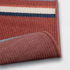 5'x7' Striped Outdoor Rug Red - Threshold™ -Threshold Sales Store GUEST 72b660af 2a60 4389 977d 00aa8af46d50