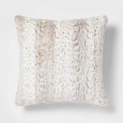 Snow Leopard Ombre Faux Fur Throw Pillow - Threshold™ 9 Snow Leopard Ombre Faux Fur Throw Pillow - Threshold™ -Threshold Sales Store GUEST 7459e396 bb51 4662 ac2b d3e1bd0a3278