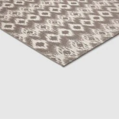 Ikat Outdoor Rug Taupe - Threshold™