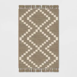 Check Diamonds Outdoor Rug Tan - Threshold™ -Threshold Sales Store GUEST 7b937593 1bbd 46a7 8b69 ba57b6e9445f