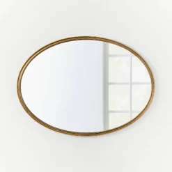 26" X 36" Oval Shape Antique Mirror Brass - Threshold™ Designed With Studio McGee -Threshold Sales Store GUEST 85fc05a1 1747 4c0e ba5e d5fae5715021