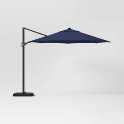 11'x11' Offset Solar Patio Umbrella - Black Pole - Threshold™ 11 11'x11' Offset Solar Patio Umbrella - Black Pole - Threshold™ -Threshold Sales Store GUEST 8d69f96f db44 4b3a afcd 32a950477624