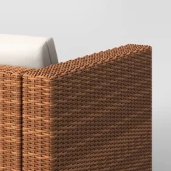 Brookfield Steel Wicker Loveseat - Light Brown - Threshold™ -Threshold Sales Store GUEST 98eccf06 7d43 4dab b2ee 17a0f019ccde