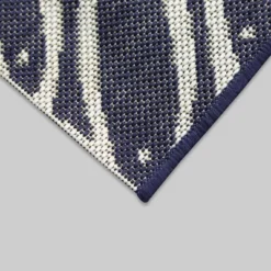 Minnows Outdoor Rug Navy - Threshold™