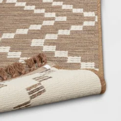 Check Diamonds Outdoor Rug Tan - Threshold™ -Threshold Sales Store GUEST ac22a0ad a4e9 4c4c b89d 14ae4c1012fb