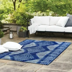 7' X 10' Outdoor Rug Indigo Dye - Threshold™ -Threshold Sales Store GUEST adbd2a70 92fe 4ff7 82bd d4bbdcc29b29