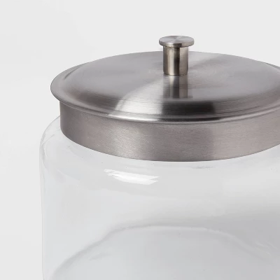 64oz Glass Jar With Metal Lid - Threshold™ 2 64oz Glass Jar With Metal Lid - Threshold™ - Image 2