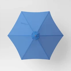 9'x9' Market Patio Umbrella - Light Wood Pole - Threshold™ -Threshold Sales Store GUEST b15f45bf 5723 462b b18e bf9dc87dff6c