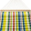 11.3' Pillowtop Outdoor Fabric Hammock Summer Stripe Yellow/Red/Blue - Threshold™