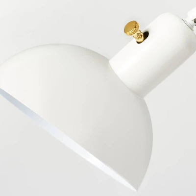 Cantilever Task Table Lamp (Includes LED Light Bulb) White - Threshold™ Designed With Studio McGee 3 Cantilever Task Table Lamp (Includes LED Light Bulb) White - Threshold™ Designed With Studio McGee - Image 3