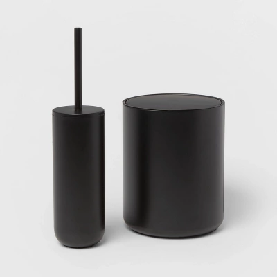 Metal Bowl Brush Black - Threshold™ 3 Metal Bowl Brush Black - Threshold™ - Image 3