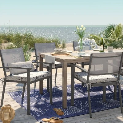 Dot Geo Outdoor Rug Indigo - Threshold™ 1 Dot Geo Outdoor Rug Indigo - Threshold™