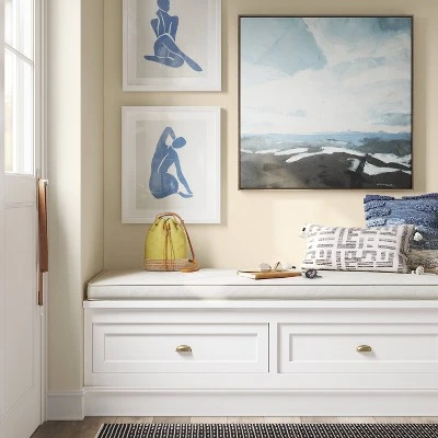 36" X 36" Blue Sky Landscape Framed Canvas - Threshold™ 1 36" X 36" Blue Sky Landscape Framed Canvas - Threshold™