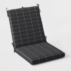 Woven Grid Outdoor Chair Cushion - Threshold™ -Threshold Sales Store GUEST cb45cc1a a737 4240 b3b3 a57b6cd91436