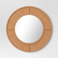 28" Caning Round Wall Mirror - Threshold™ -Threshold Sales Store GUEST ce15ebf4 322d 4790 aab6 2401decc5ae6