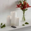 3pk LED Candles White - Threshold™
