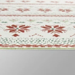 5' X 7' Fair Isle Outdoor Rug Red - Threshold™ -Threshold Sales Store GUEST d5125dbc efd3 4c80 a38c 07ac47ed39f8 1