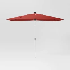 10'x6' Rectangular Solar Market Patio Umbrella - Black Pole - Threshold™ 15 10'x6' Rectangular Solar Market Patio Umbrella - Black Pole - Threshold™ -Threshold Sales Store GUEST dd4e4665 468b 42bf a1cd 1873fd643d0c
