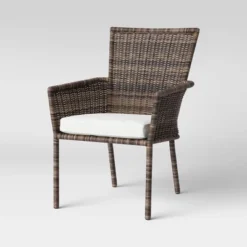 Monroe 2pk Patio Stack Dining Chairs Linen - Threshold™ -Threshold Sales Store GUEST f6ba490d 602e 4484 bada 1ff13d1781bf