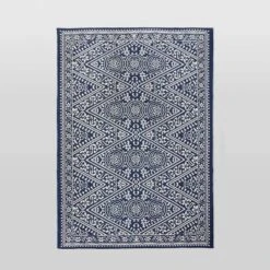 Tapestry Outdoor Rug Blue - Threshold -Threshold Sales Store GUEST fa23a957 0918 4796 9a40 1b9806e30f65